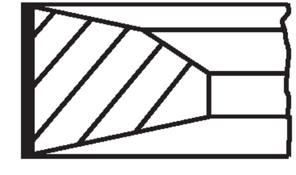 Комплект поршневих кілець MAHLE 001RS111190N0 - zapix