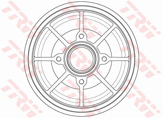 Гальмівний барабан TRW DB4546MR - zapix