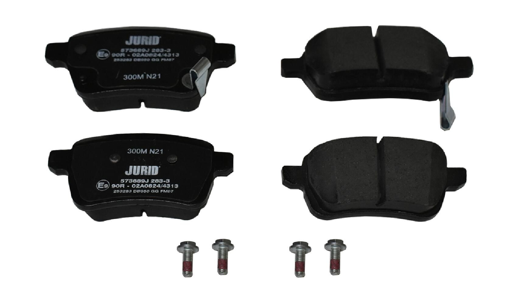 Гальмівні колодки дискові JURID 573689J - zapix