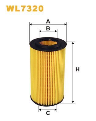 Оливний фільтр WIX FILTERS WL7320