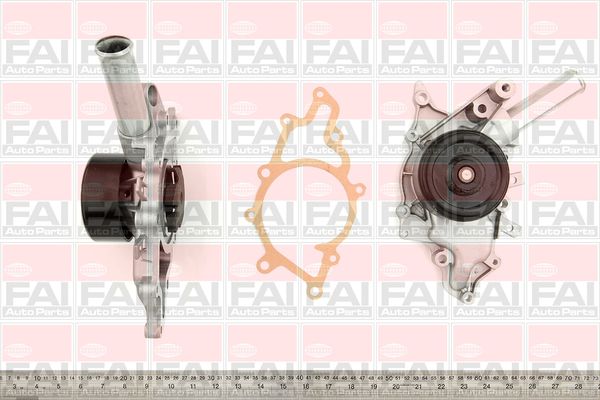 Помпа системи охолодження FAI AUTOPARTS WP6410 - zapix