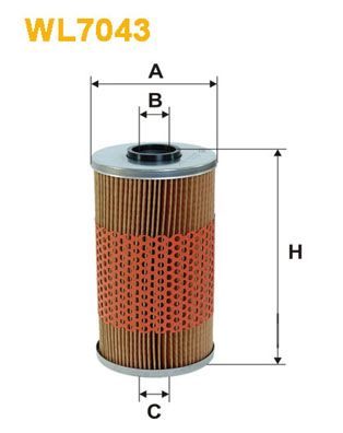 Оливний фільтр WIX FILTERS WL7043 - zapix