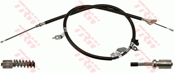 Трос ручного гальма TRW GCH620 - zapix