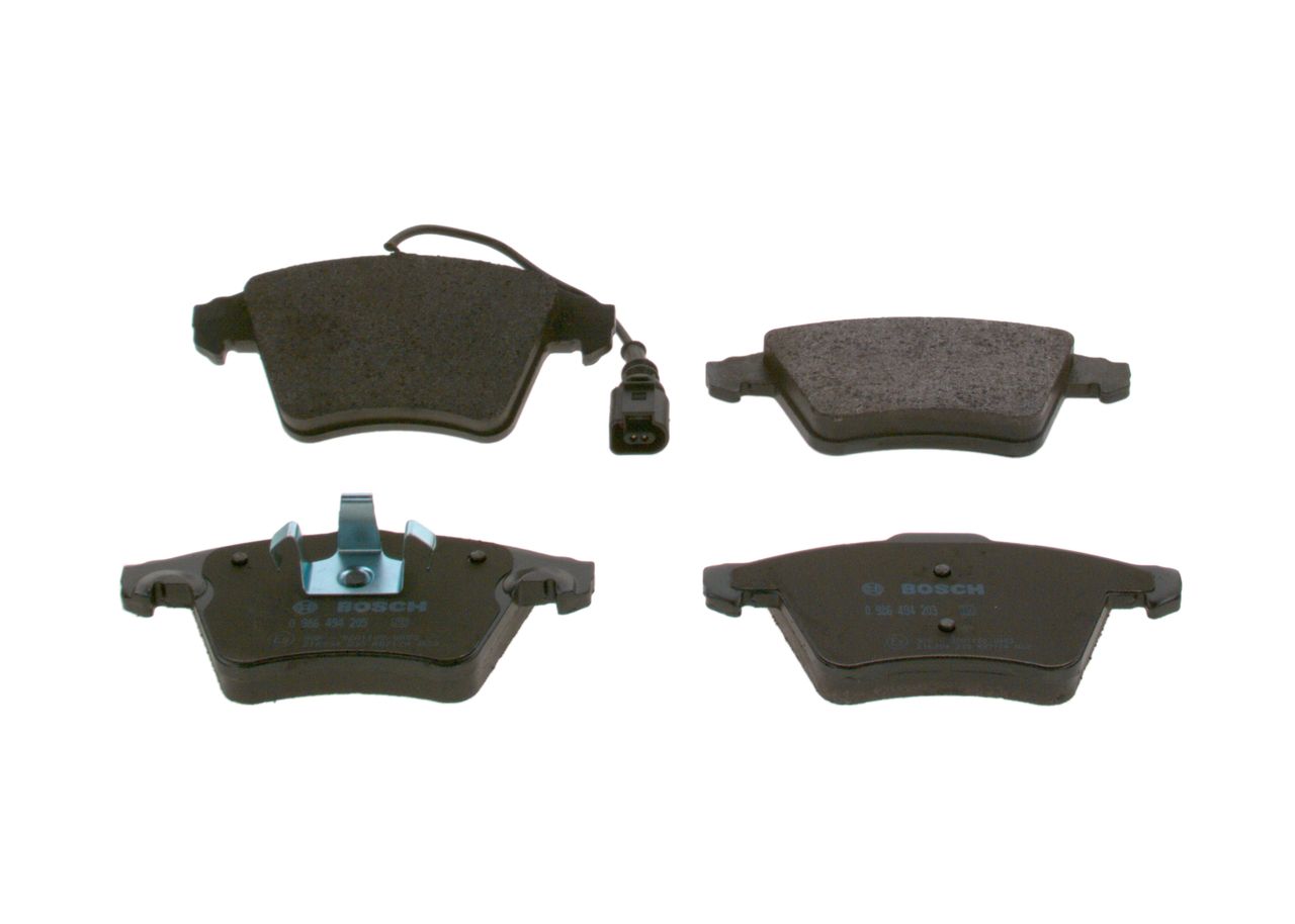 Гальмівні колодки дискові BOSCH 0986494203 - zapix
