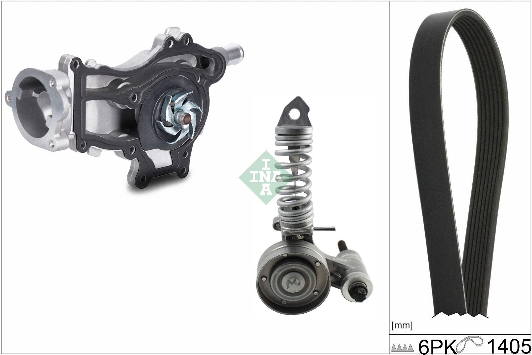 Комплект поліклинових ременів SCHAEFFLER INA 529033630 - zapix