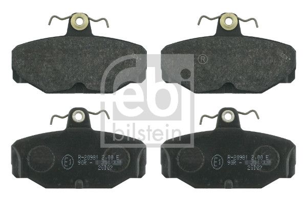 Гальмівні колодки дискові FEBI BILSTEIN 16169 - zapix