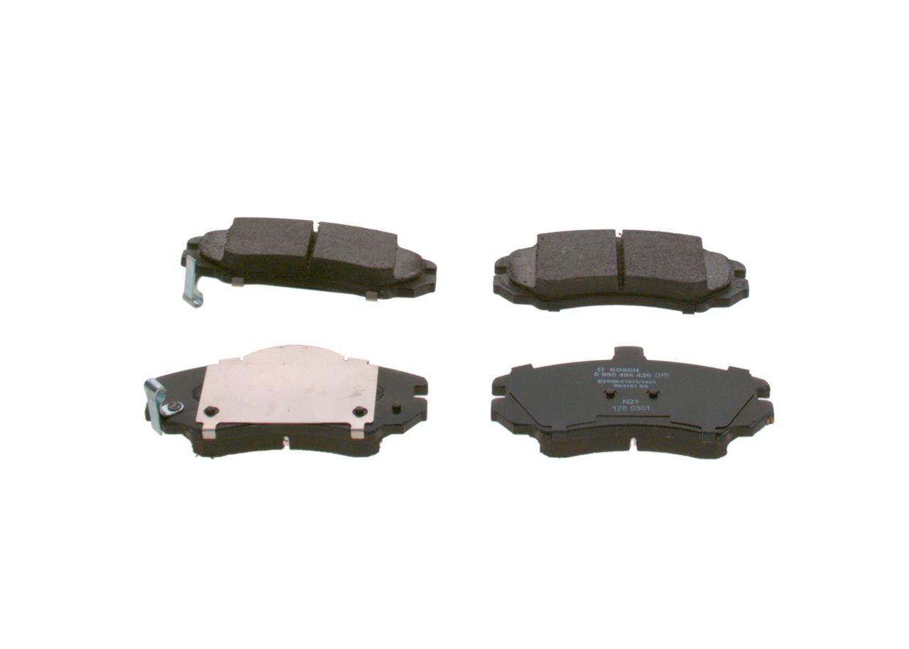 Гальмівні колодки дискові BOSCH 0986494426 - zapix