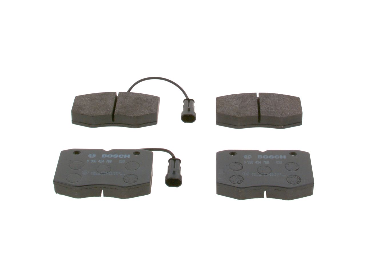 Гальмівні колодки дискові BOSCH 0986424768 - zapix