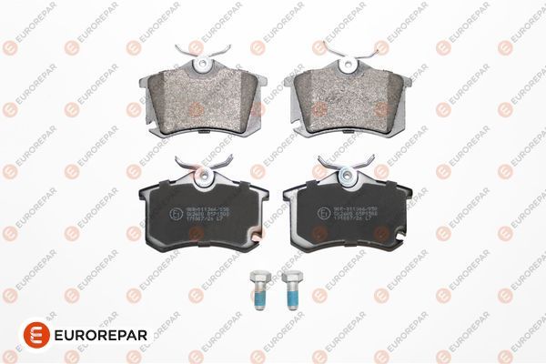 Гальмівні колодки дискові EUROREPAR 1617250080