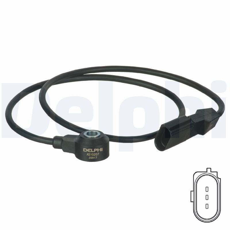 Датчик детонації DELPHI AS10207 - zapix