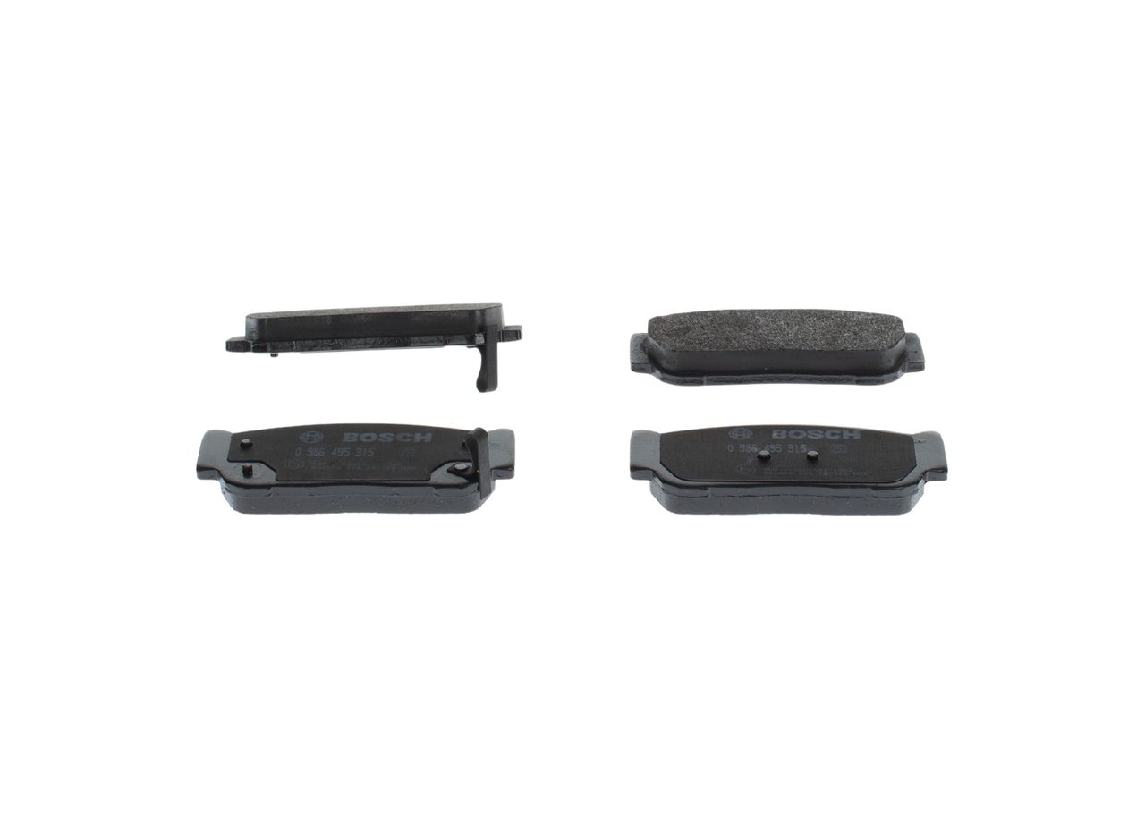 Гальмівні колодки дискові BOSCH 0986495315 - zapix