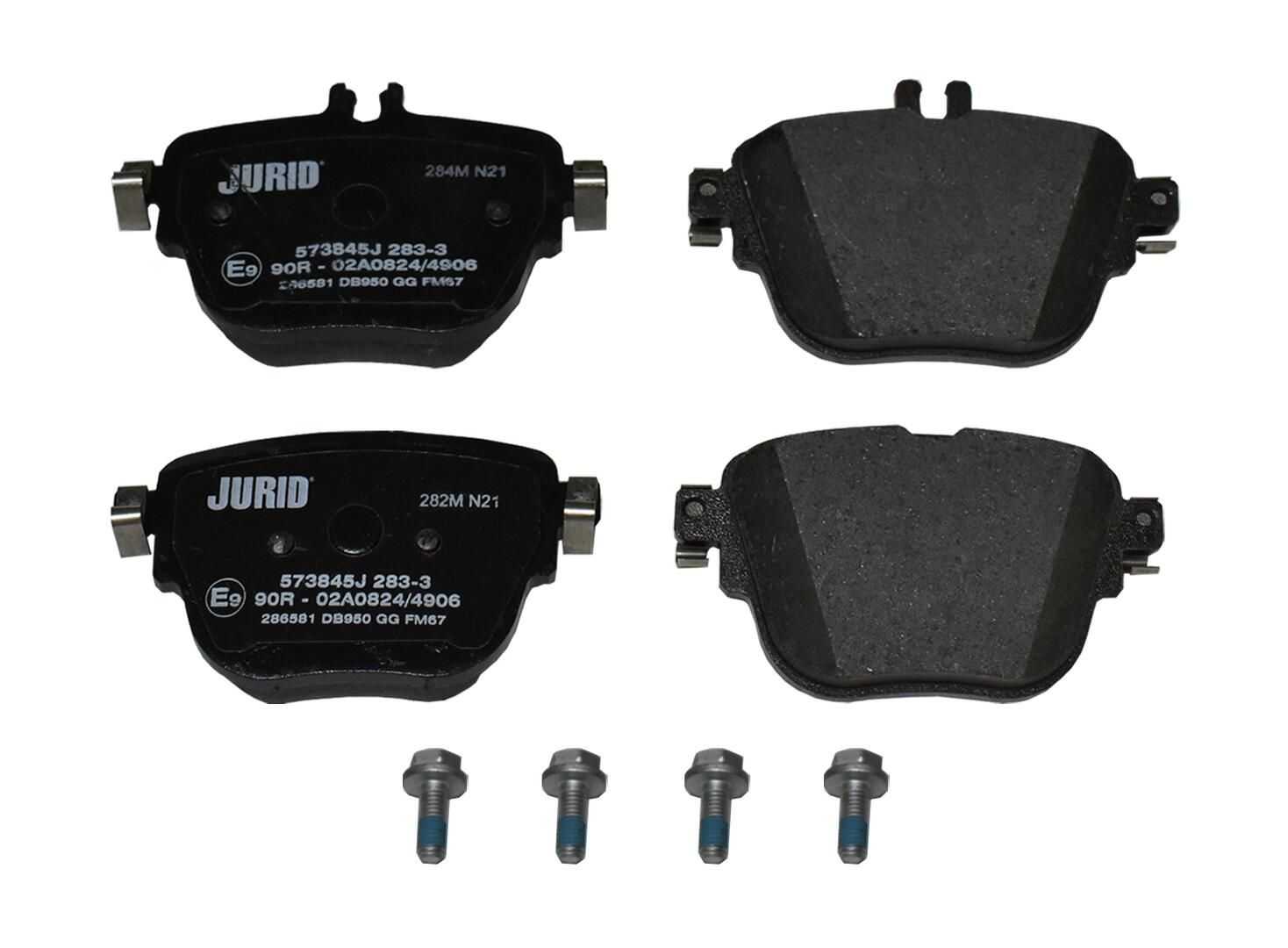 Гальмівні колодки дискові JURID 573845J - zapix