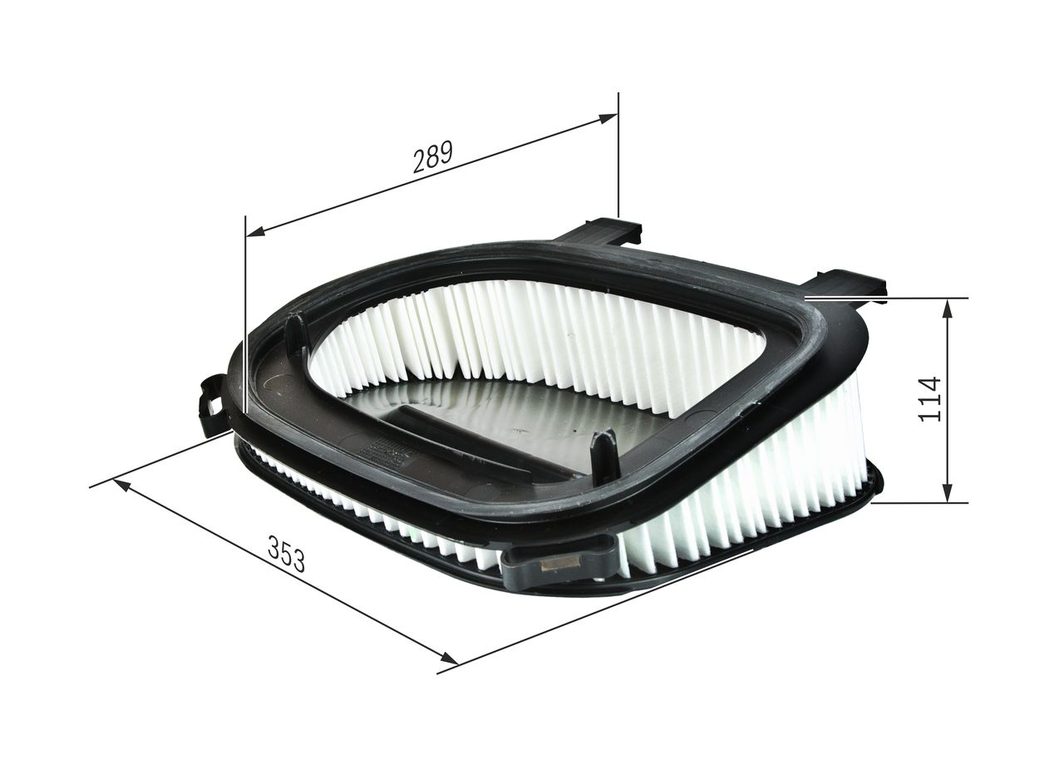 Повітряний фільтр BOSCH F026400366 - zapix