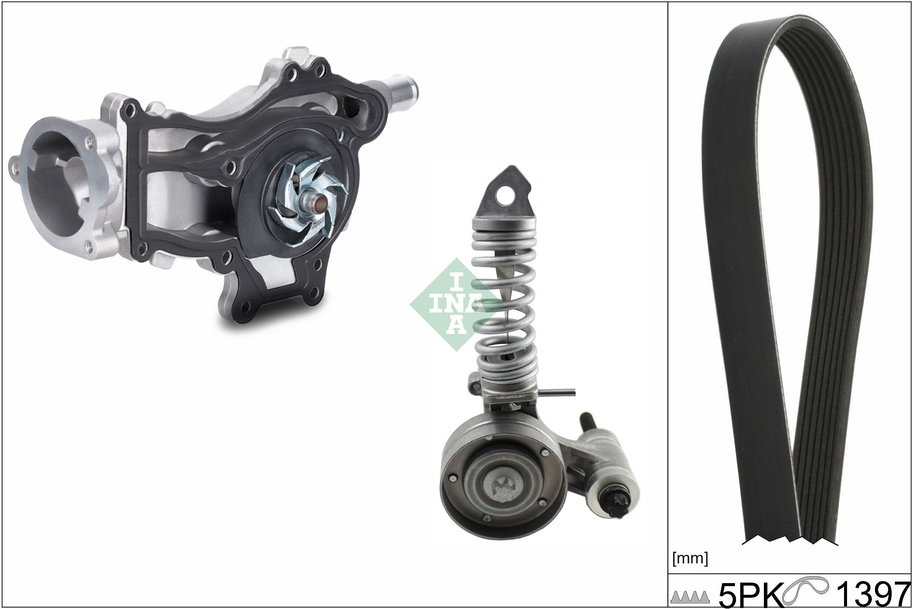 Комплект поліклинових ременів SCHAEFFLER INA 529032630 - zapix