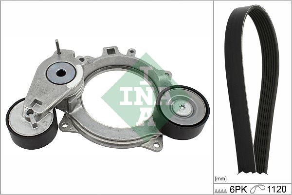 Комплект поліклинових ременів SCHAEFFLER INA 529057310 - zapix