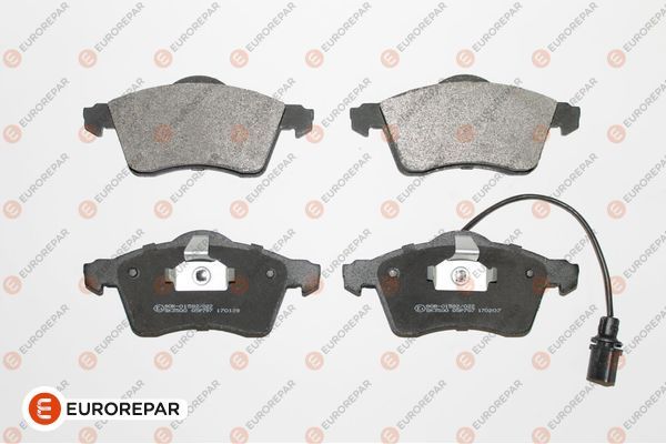 Гальмівні колодки дискові EUROREPAR 1617265980 - zapix