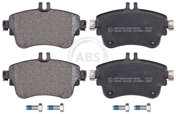 Тормозные колодки дисковые A.B.S. 37912