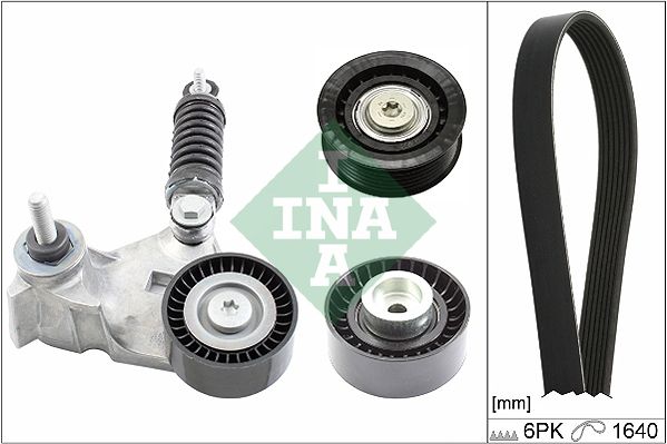 Комплект поліклинових ременів SCHAEFFLER INA 529010410 - zapix