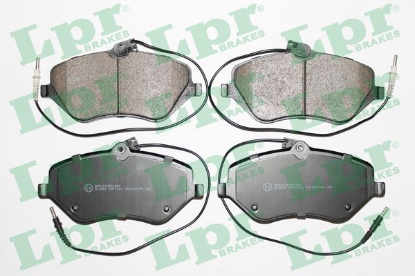 Гальмівні колодки дискові LPR 05P1202 - zapix