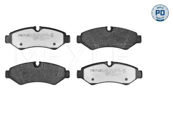 Гальмівні колодки дискові MEYLE 0252074720PD - zapix