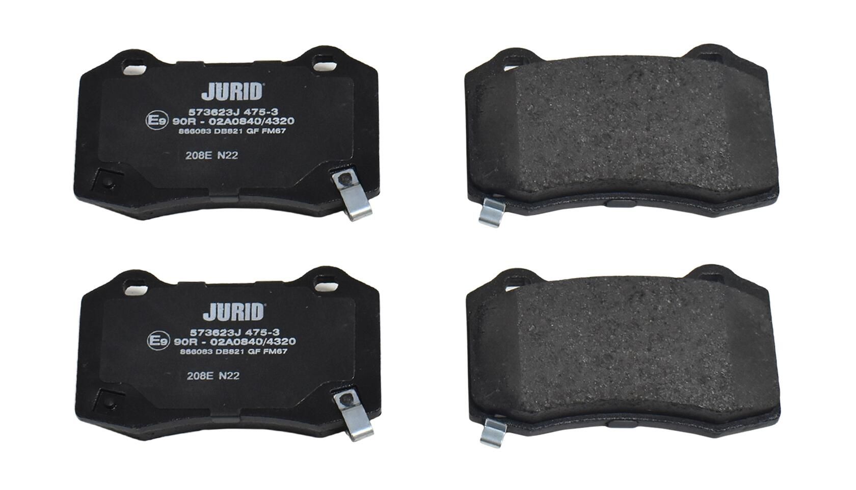 Гальмівні колодки дискові JURID 573623J