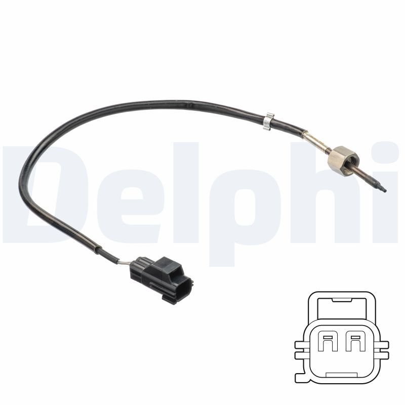 Датчик температури відпрацьованих газів DELPHI TS30189 - zapix