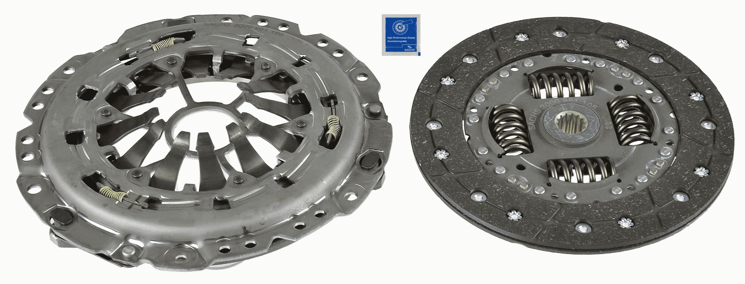 Комплект зчеплення SACHS 3000951105 - zapix