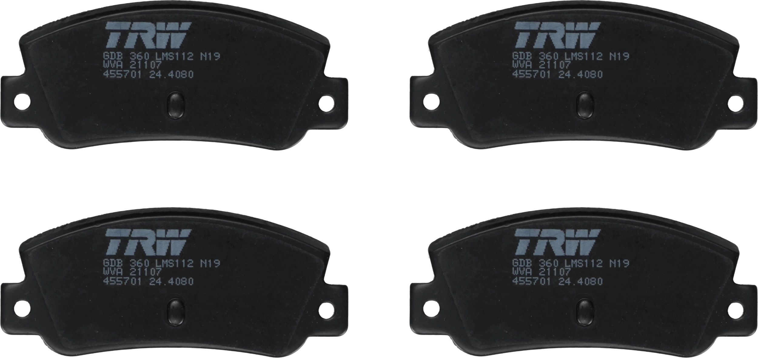 Гальмівні колодки дискові TRW GDB360 - zapix