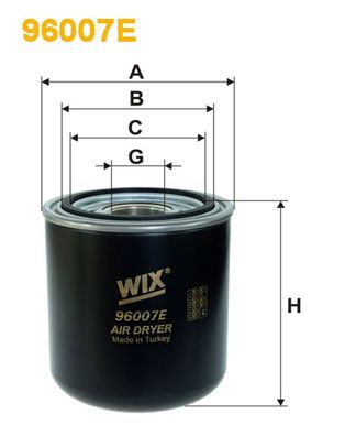 Фильтр осушителя воздуха WIX FILTERS 96007E