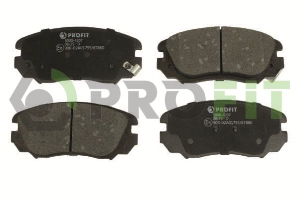 Гальмівні колодки дискові PROFIT 50004207 - zapix