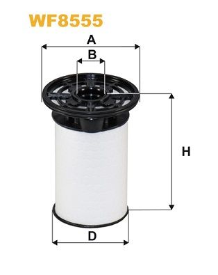 Паливний фільтр WIX FILTERS WF8555