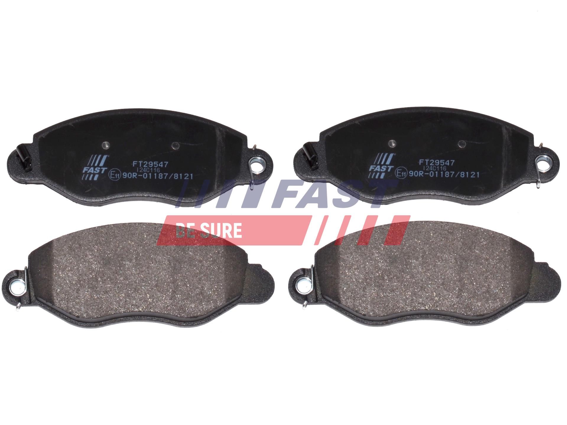 Гальмівні колодки дискові FAST FT29547 - zapix