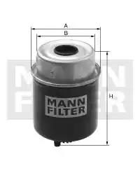 Паливний фільтр MANN-FILTER WK8135 - zapix