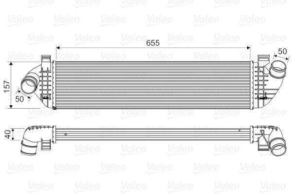 Інтеркулер VALEO 818571 - zapix