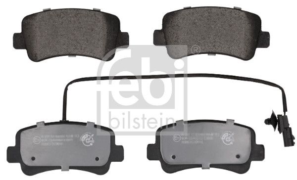 Гальмівні колодки дискові FEBI BILSTEIN 16843 - zapix