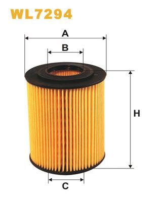 Оливний фільтр WIX FILTERS WL7294