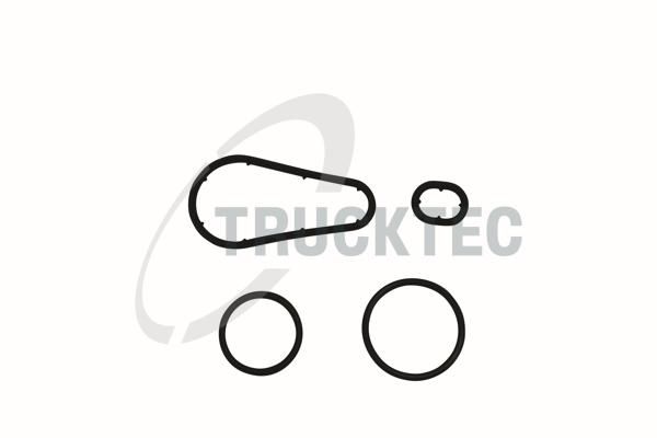 Прокладка оливного радіатора двигуна TRUCKTEC AUTOMOTIVE 0218150 - zapix