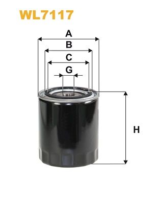 Оливний фільтр WIX FILTERS WL7117 - zapix