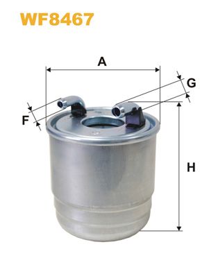 Паливний фільтр WIX FILTERS WF8467