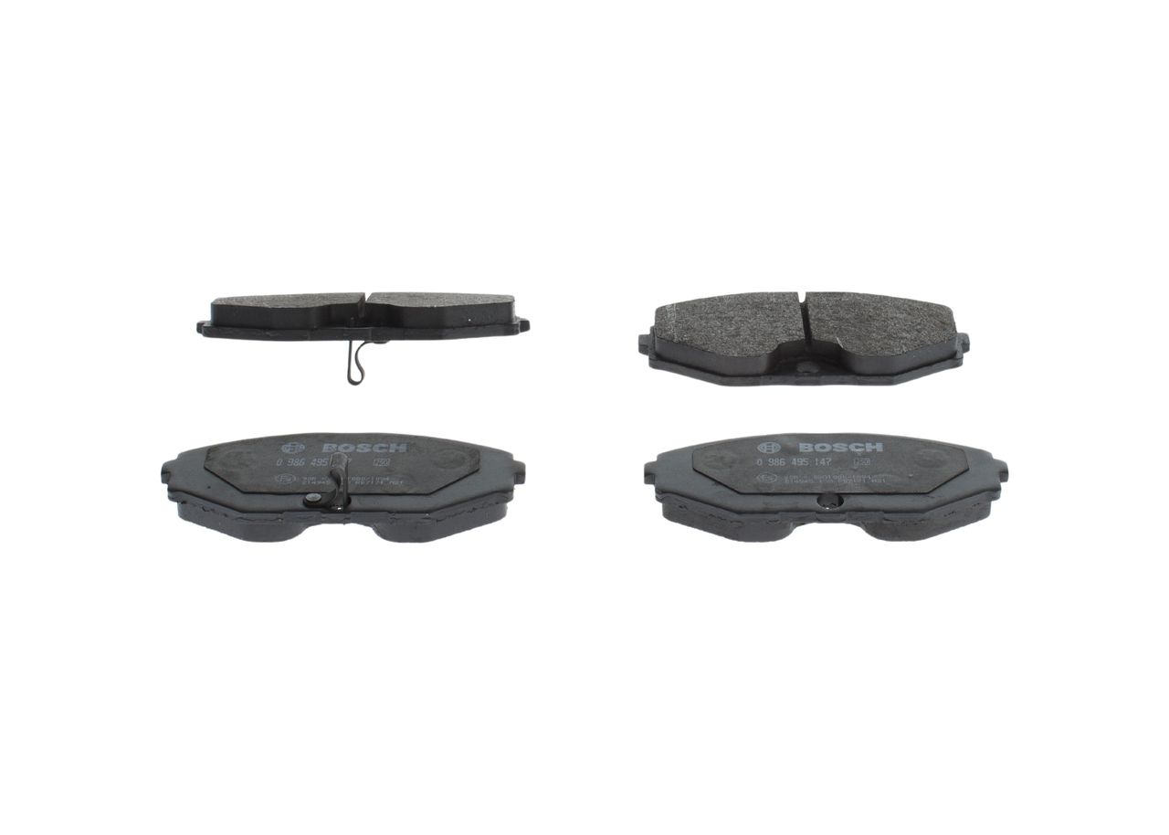 Гальмівні колодки дискові BOSCH 0986495147 - zapix