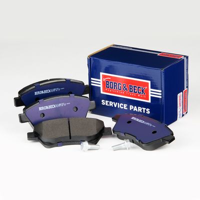 Гальмівні колодки дискові BORG & BECK BBP1821 - zapix