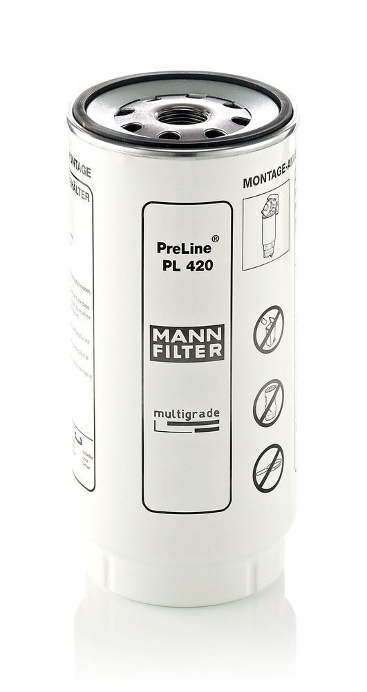 Паливний фільтр MANN-FILTER PL420X - zapix