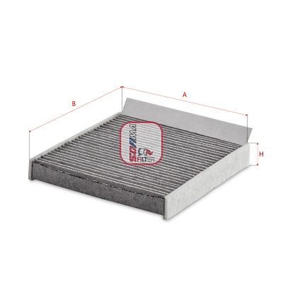 Фільтр салону SOFIMA S4475CA - zapix