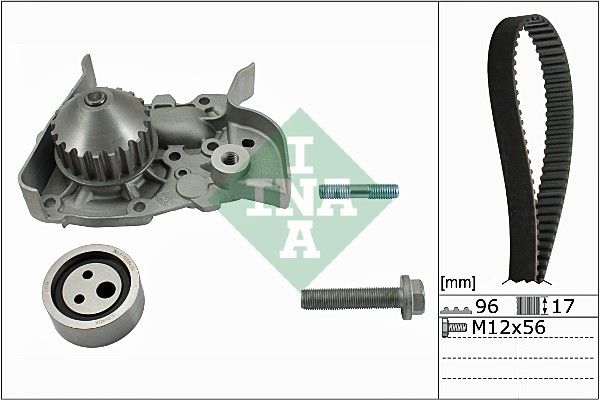 Комплект ременя ГРМ SCHAEFFLER INA 530019130 - zapix