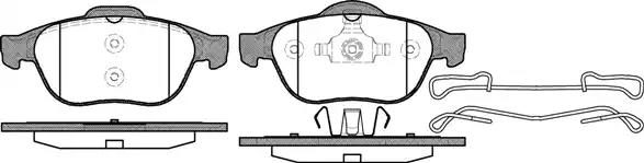 Гальмівні колодки дискові WOKING P943310 - zapix