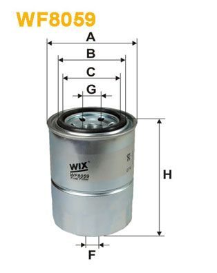 Паливний фільтр WIX FILTERS WF8059