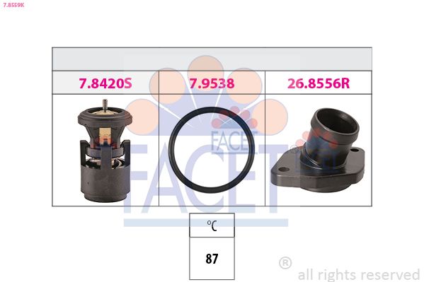 Термостат FACET 78559K - zapix