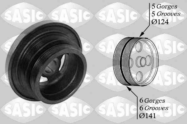 Шків колінвалу SASIC 2156047 - zapix