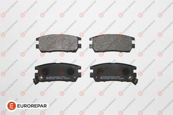 Гальмівні колодки дискові EUROREPAR 1617284480