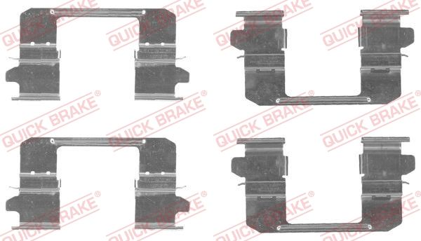 Приладдя / деталі гальмівних колодок QUICK BRAKE 1091834 - zapix